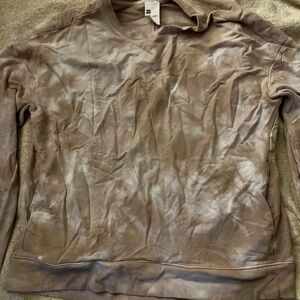 All in Motion Beige Athleisure Sweatshirt